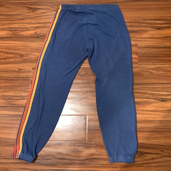 Aviator Nation 5 Stripe Sweatpants - SIZE XS - Picture 3 of 12